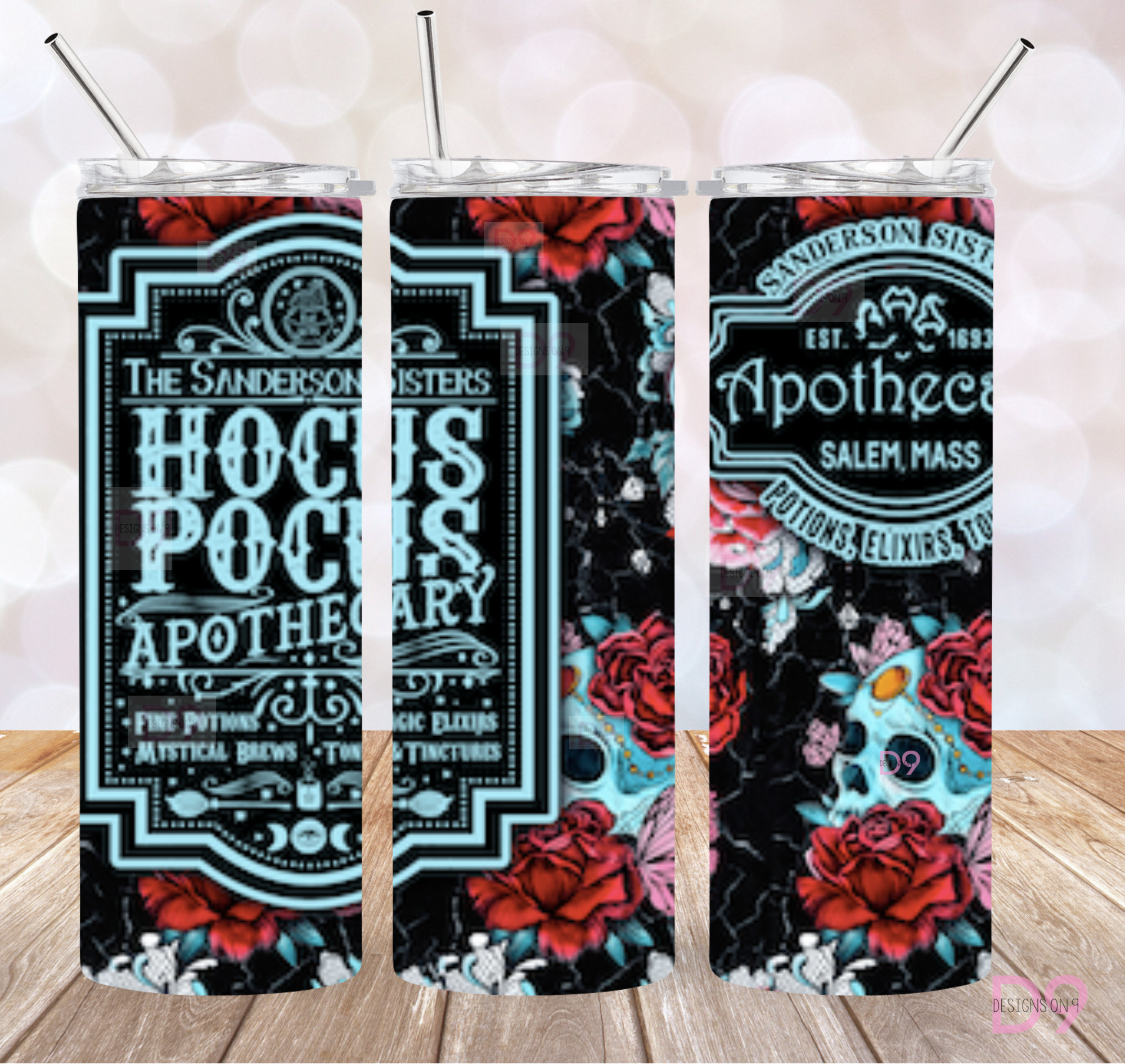 Hocus Pocus Apothecary Tumbler