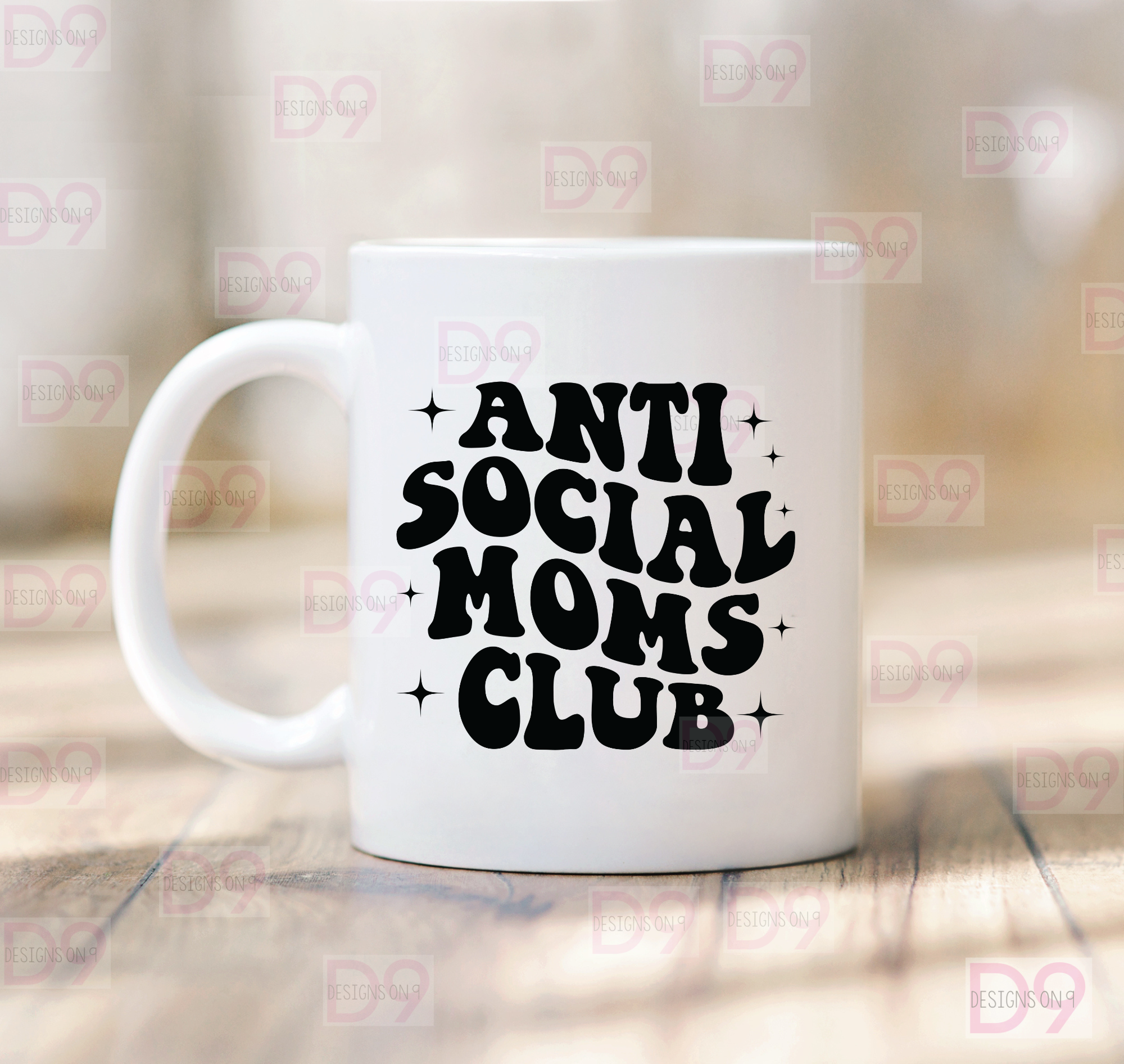 Anti-Social Moms Club Mug