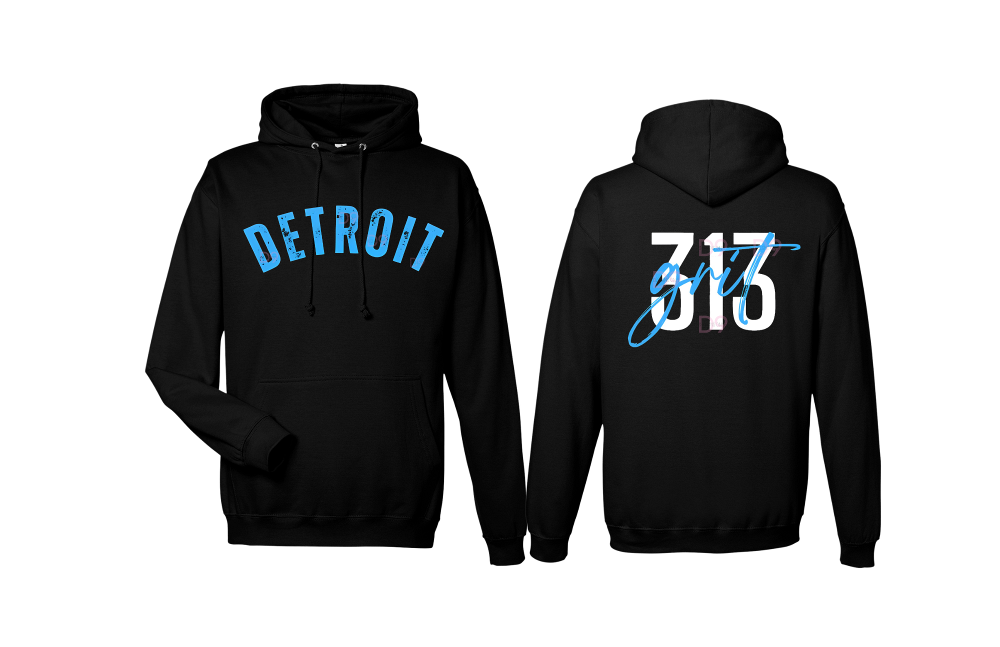 Detroit 313 Grit Hoodie